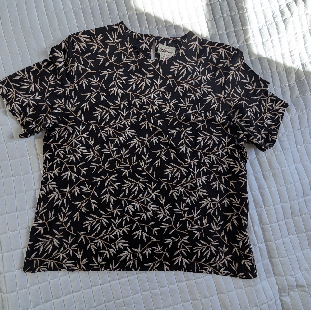 Worthington Black Blouse